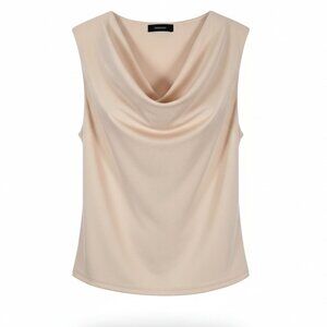 New Women’s Cowl Neck Casual Dressy Shirt – Size Medium